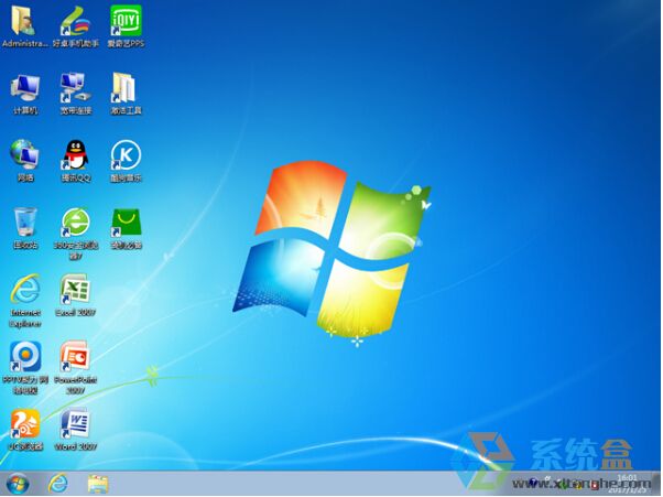 电脑公司 GHOST WIN7 SP1 X86 新春贺岁版 V2017.02（32位）