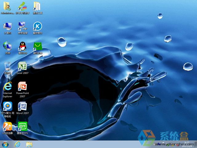 深度技术 GHOST WIN7 SP1 X86 稳定安全版 V2017.02（32位）