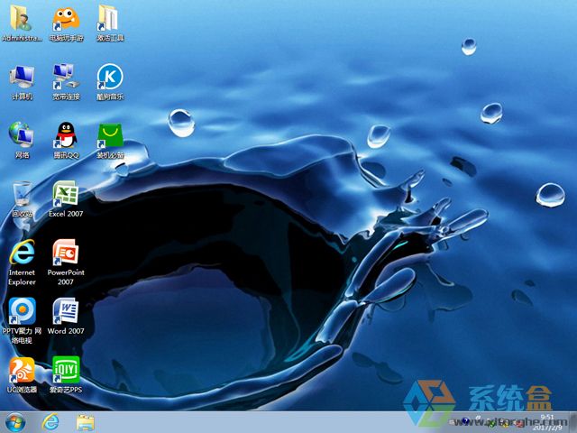 深度技术 GHOST WIN7 SP1 X64 稳定安装版 V2017.02（64位）